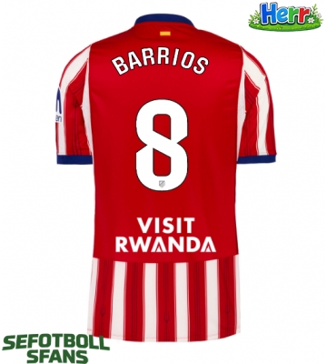 Atletico Madrid Pablo Barrios #8 Hemmatröja 2026-27 Kortärmad